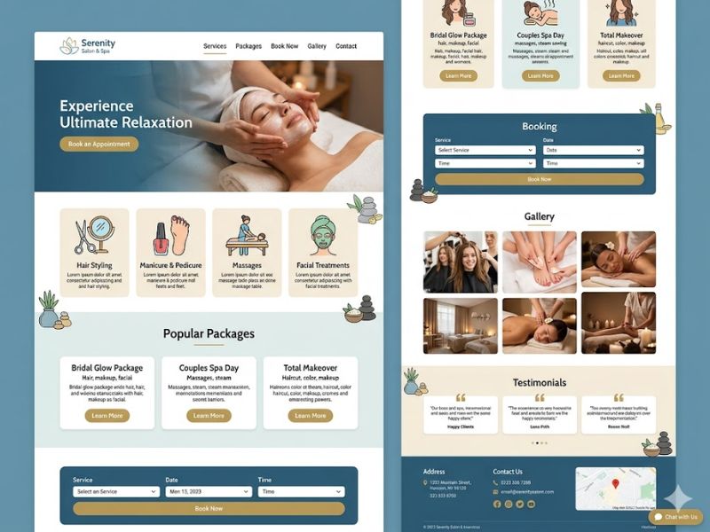 Saloon & Spa Services